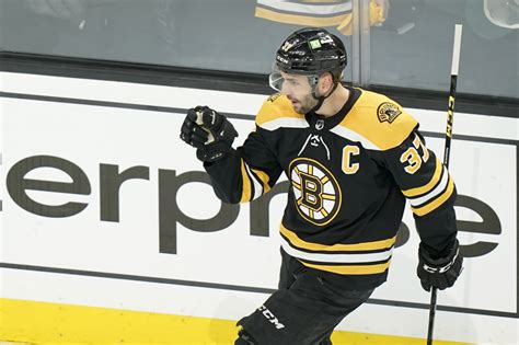 Montgomery: Patrice Bergeron did not travel with B’s to Florida, ‘likely’ to return for Game 5 of series