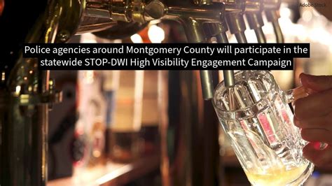 Montgomery County to participate in STOP-DWI campaign