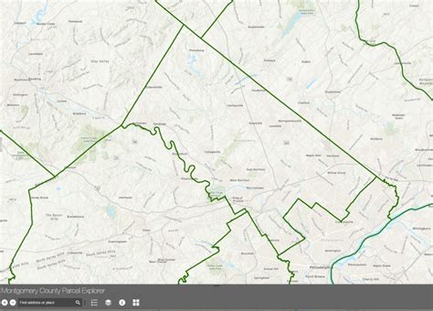  GIS DATA. Montgomery County Board of Commissioners a