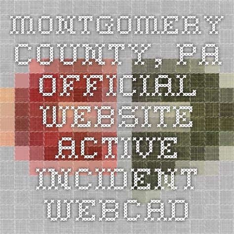 Montgomery county pa webcad. Montgomery County Fire West and Police Southwest Montgomery County, Pennsylvania Fire - All talkgroups, EMS - All talkgroups, All county event channels. Status: If there are any problems please email me at: nd3u@mail.com: Public Safety 2 