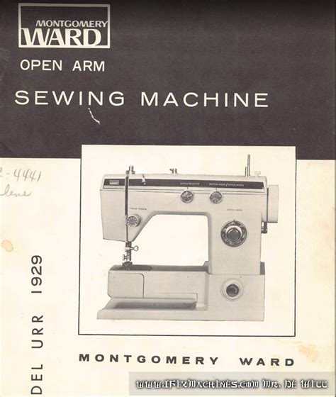 Montgomery ward sewing machine manuals free. - Guía de prueba de metro wonderlic.