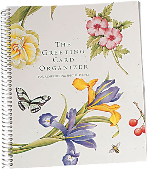 Month By Month Card Organizer, Floral - Walmart.com