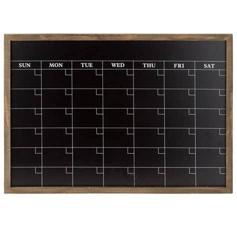 Monthly Calendar Chalkboard Hobby Lobby 1126127 Chalkboard