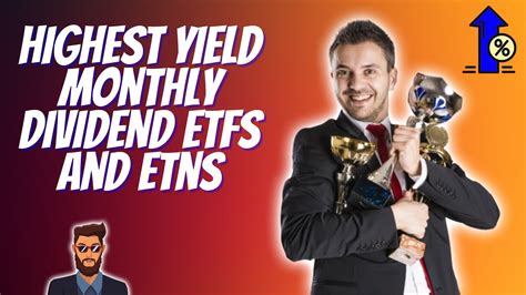 Monthly Dividend ETFs Highest Yield ETF and ETN - YouTube