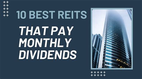 Monthly pay reits. Things To Know About Monthly pay reits. 