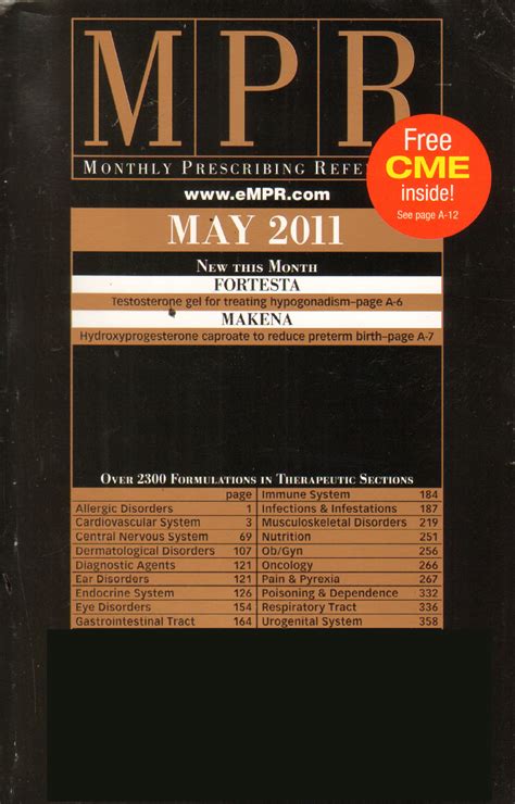 Monthly prescribing reference. As seen in: Practical Pain Management, The Clinical Advisor, Monthly Prescribing Reference, Cancer Therapy Advisor, Neurology Advisor, NeurologyLive, Oncology Nurse Advisor, Endocrinology Advisor, Infectious Disease Advisor, Dermatology Advisor and more 