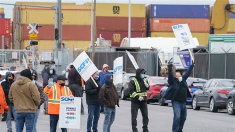 Montreal dockworkers union says changes made to hiring list criticized as nepotistic