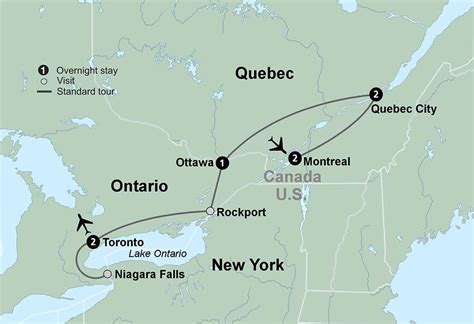 Montreal to niagara falls. There is a tour guide with you during the tour. This is a well-organized tour that helps you visit Toronto, 1000 islands & Niagara Falls in 3 days and 2 nights. The hotels are 3/4 star standard and included in the … 