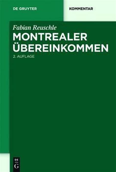 Download Montrealer ÃBereinkommen By Fabian Reuschle