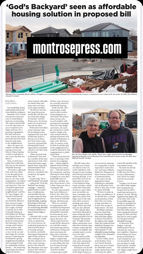 Montrose daily press classifieds.  1st St.  montrosepress. com Help keep Montrose moving...