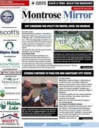 Montrose mirror obituaries today. .  ...