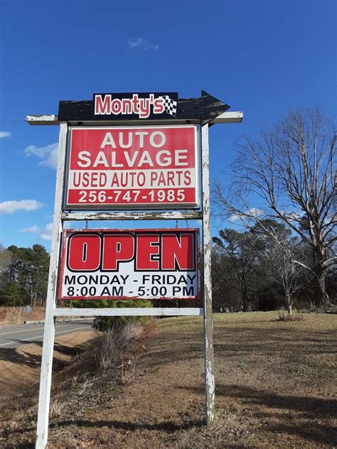 Monty's Used Auto Parts in Easley. Complete conta
