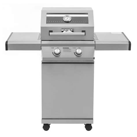 Monument grill. Part Code: A0212828 Replacement Side Burner Orifice for Monument Grill Models: 17842, 24367, 35633, 13892, 24633, 77352, 77352MB, 41847NG. ... There is a handle on top of the damper on our charcoal grill, and turning it opens the air vent to increase the air intake. 