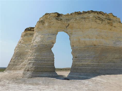 Monument Rocks (also Chalk Pyramids) are a series of large chalk formations in Gove County, Kansas, rich in fossils. The formations were the first landmark in Kansas chosen …. 