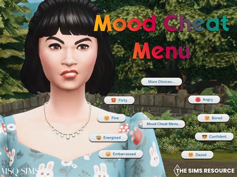 Mood Cheat Menu by MSQSIMS at TSR » Sims 4 Updates