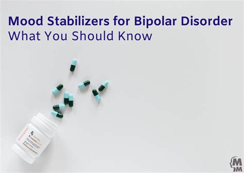 Mood Stabilizers for Bipolar Depression: What to Know