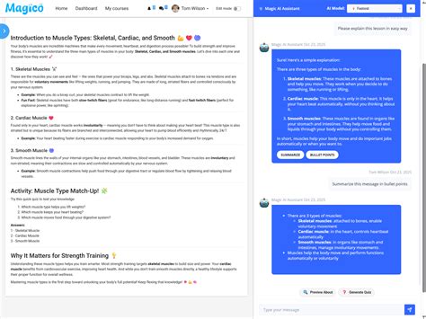 Moodle ai assistant.  To Magic Assistant brings AI-powered support direct...
