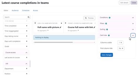 Moodle customize report.  From Moodle LMS 4.  Learn how Moodle developers create custom reports ...