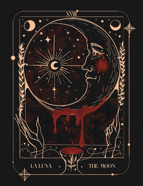 Moon card. The Moon Tarot card holds profound symbolism and offers rich insights into the realm of intuition, dreams, and the unconscious. Its appearance in a reading brings forth themes of inner exploration, introspection, and the need to confront hidden fears and illusions. By embracing the Moon’s influence, individuals can unlock their psychic ... 