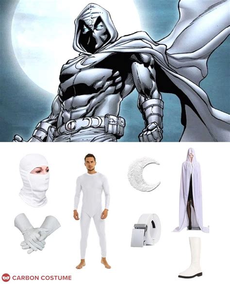 Moon knight costume diy. Moon Knight needs to be blinding white, he needs to look like he’s from another world because he stands out so much I don’t mind the mummy aesthetic, that mask with a white suit would make a good version of his newer costume, but the colours are really disappointing 
