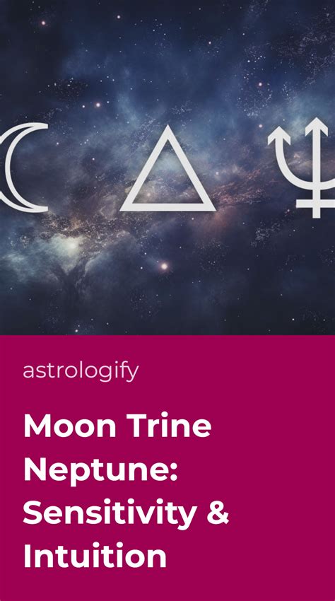 Moon trine neptune synastry double whammy.  Conjunctions between one perso...