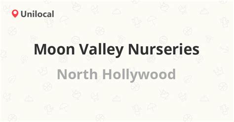 Moon Valley Nurseries is located at 11745 Sherman Way in North Hollywood, California 91605. Moon Valley Nurseries can be contacted via phone at (818) 284-6903 for pricing, hours and directions..
