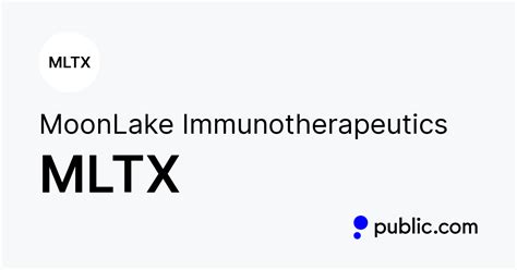 MoonLake Immunotherapeutics (NASDAQ:MLTX)’s traded shares st