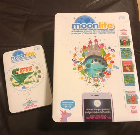 Moonlite Storytime Mini Projector with 4 Eric Carle Stories, A Magic