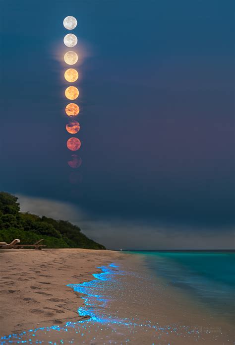 Consider our word, "month", with its roots from the term moonth. . Moonset