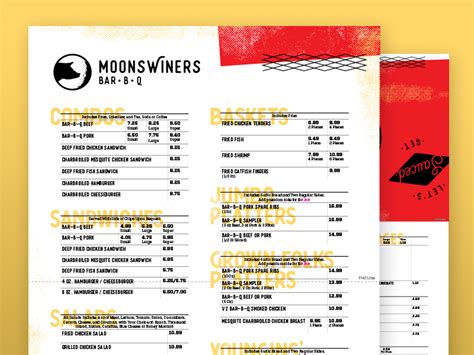 Moonswiners menu. Moonswiners Bar-B-Q: Great Bbq - See 109 traveler reviews, 32 candid photos, and great deals for Fort Pierce, FL, at Tripadvisor. 