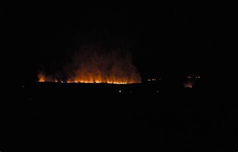 Moorland fire - Cupwith Reservoir, New Hay Road, Scammonden ...