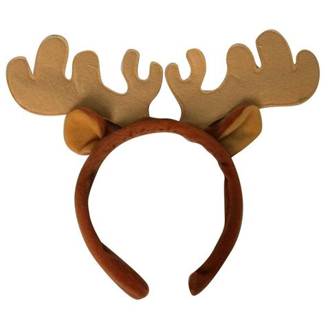 Moose Antler Headband Template