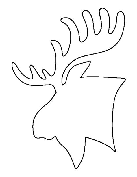 Moose Head Pattern Free