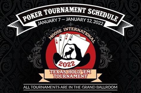Moose International Poker Tournament 2023