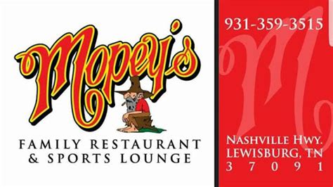 Dec 6, 2017 · Mopeys family restaurant: good food for a good 