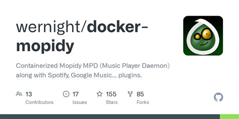 Mopidy docker compose. 0-plugins-good gstreamer1.  Containerized Mopid...