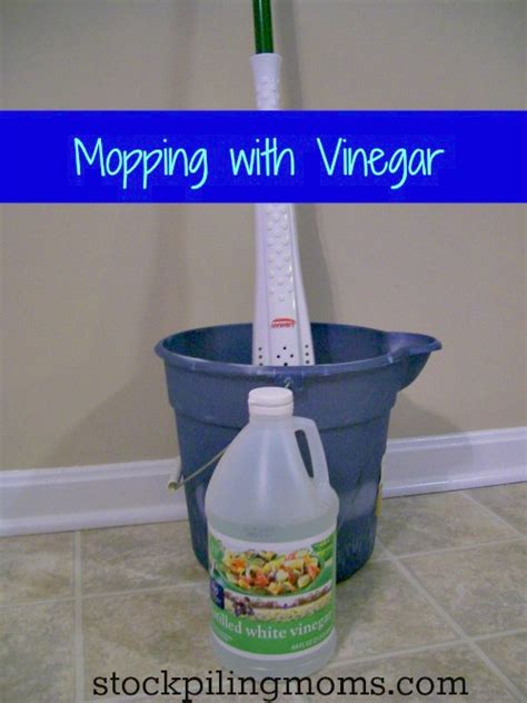 Mopping with vinegar. Warm water works better than room temperature water. In a spray bottle, prepare a mixture of Dawn and vinegar. For that, you need two full spoons of Dawn Original dish soap and 1 cup of vinegar. Add them to a spray bottle and fill the rest spray bottle with water and shake it to dissolve the mixture well. Spray the … 