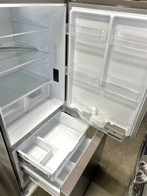 Refrigerator. The MORA 17.2 cu.ft. bottom-mounted refrigerator-freezer provides ample food storage space. A slim, modern design that fits into 33-inch-wide …. 