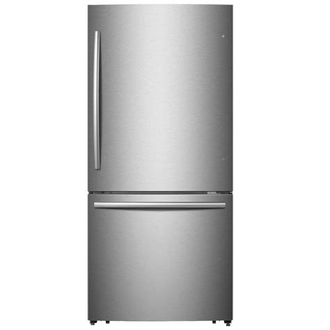 Mora refrigerator. Everything fresh. Always cool. The MORA 18.4 cu. ft. side by side counter depth refrigerator provides ample food storage space. A modern design that fits into 36 inch wide space. Two pantry drawers are ideal for organizing fruit, vegetables, deli & cheese storage. Door bins provide easy access to beverage containers. 