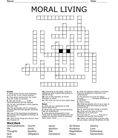Morally rigid crossword clue. We found 2 answers for the crossword clue Morally upright. If you haven't solved the crossword clue Morally upright yet try to search our Crossword Dictionary by entering the letters you already know! (Enter a dot for each missing letters, e.g. “H.NE..” will find “HONEST” and “H.NOURAB..” will find “HONOURABLE”) 