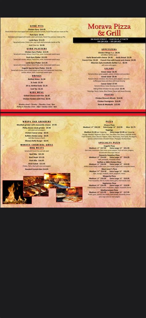 Morava Pizza and Grill Oakville, CT 06779 - Restaurantji