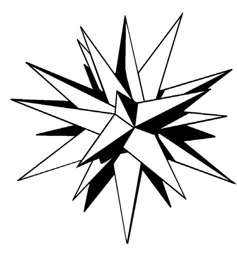 Moravian Star Template Pdf