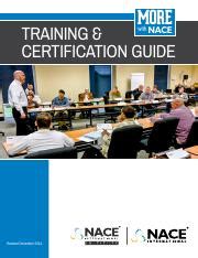 More 2014 training nace certification guide. - Planspiel und soziale simulation im bildungsbereich.