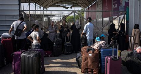 More Canadians have been approved to leave Gaza through Rafah crossing with Egypt