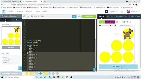 More Karel! CodeHS Tutorial YouTube