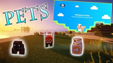 More Pets Mod 1.13.1 and 1.12.2 has been created to ensure that addition of more pet animals
