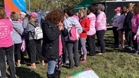 More Than Pink Walk, annual breast cancer research fundraiser, held at Amelia Earhart Park