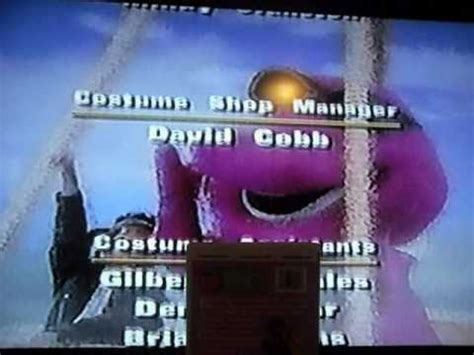 More barney songs credits. Part 161: Barney's Night Before Christmas Credits; Part 162: Barney's Super Singing Circus Trailer; Part 163: Barney's Rhyme Time Rhythm Trailer; Part 164: More Barney Songs Trailer; Part 165: Lyrick Studios Logo (1998-2001) Part 166: Opening Previews (2000) and More Barney Songs Intro; Part 167: MBS - Chapter 1; Part 168: Putting on the Show ... 