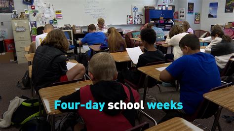 More districts are moving to four-day school weeks: Here's how they work