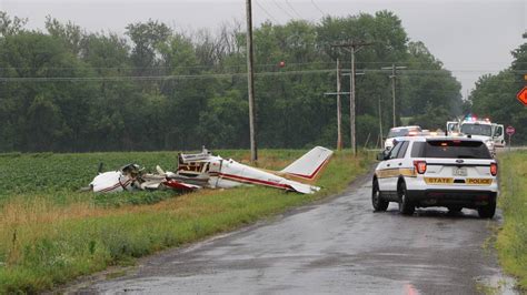 More information released after small plane crashes in rural Illinois